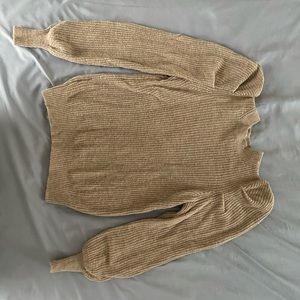 Loft puff sleeve sweater!